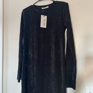 NA-KD Shimmer Maxi Dress